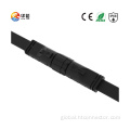 China M16 DP-02 Waterproof connector with Nylon nut Factory